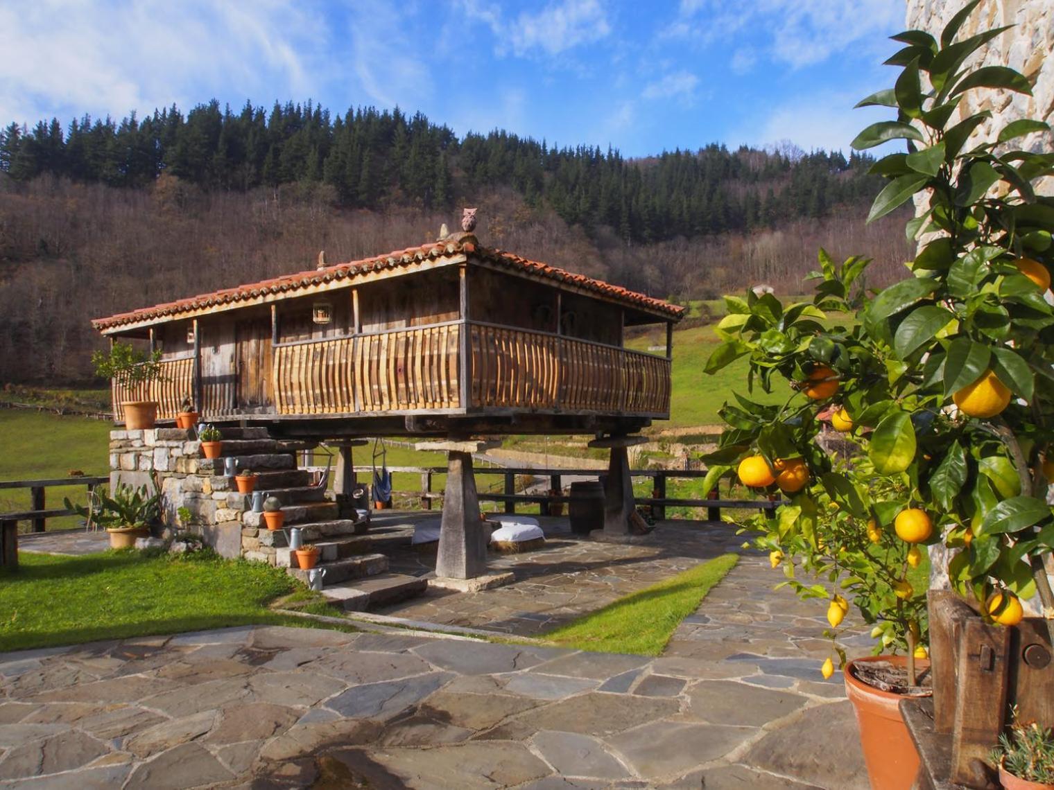 Casona de El Castañíu Hotel Serrapio Exterior foto