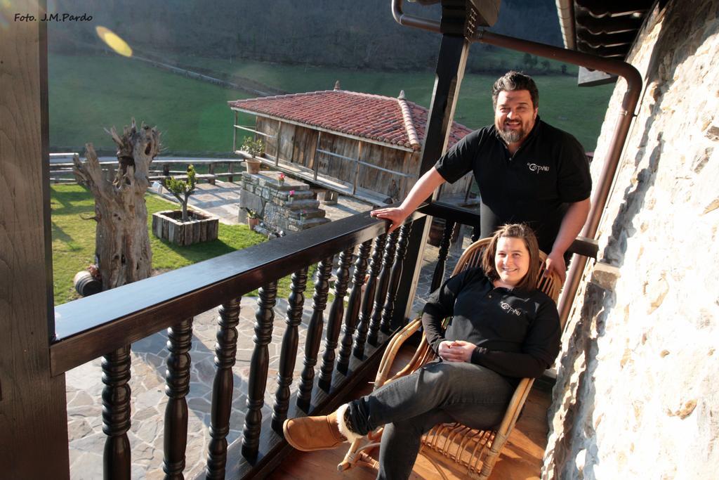 Casona de El Castañíu Hotel Serrapio Quarto foto